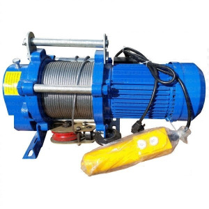 Лебедка электрическая KCD500 500кг 100м 220В с вольтметром